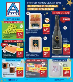Prévisualisation de Folder week 50 du magasin Aldi formulaire valide 15/12/2025