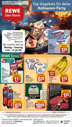 Vorschau von dem Prospekt des Geschäftes Rewe, gültig ab dem 26.10.2025