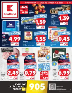 Kaufland SK - Kaufland SK akciós újság megtekintése, amely érvényes 2026.03.05.-től