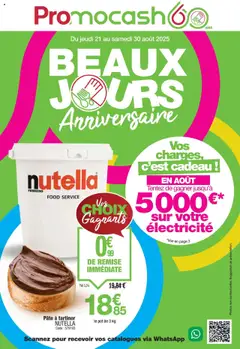 Prévisualisation de Catalogue du magasin Promocash formulaire valide 21/08/2025