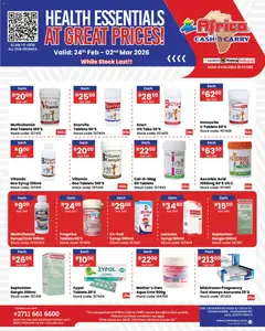 Preview of Africa Cash & Carry flyer valid from 24/02/2026