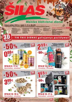 Šilas parduotuvės leidinio Leidinys galiojančio nuo 2025.10.08 peržiūra