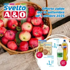 Anteprima dell'opuscolo Volantino Svelto dal negozio A&O valido da 18/09/2025
