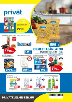 PRIVÁT - PRIVÁT akciós újság megtekintése, amely érvényes 2026.03.05.-től