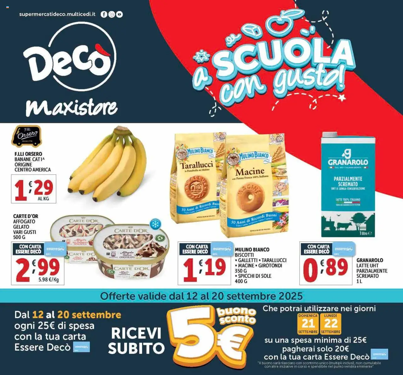 Volantino Decò valido da 12/09/2025 numero di pagina 1