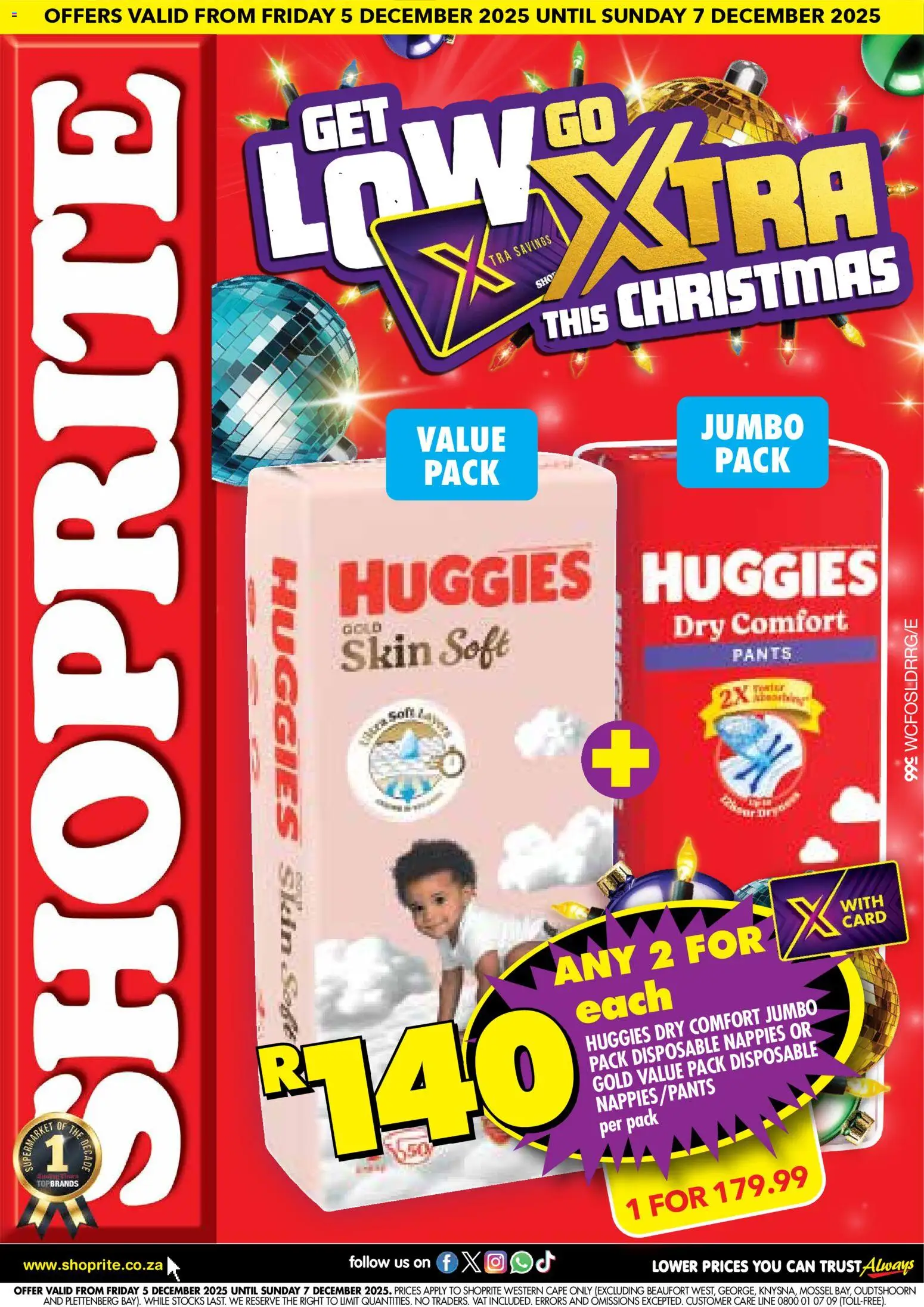 Preview of Shoprite flyer valid from 05/12/2025 - Pants, Nappies