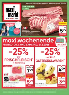 Vorschau der Angebote: Maximarkt Maximarkt Flugblatt gültig ab 19.03.2026