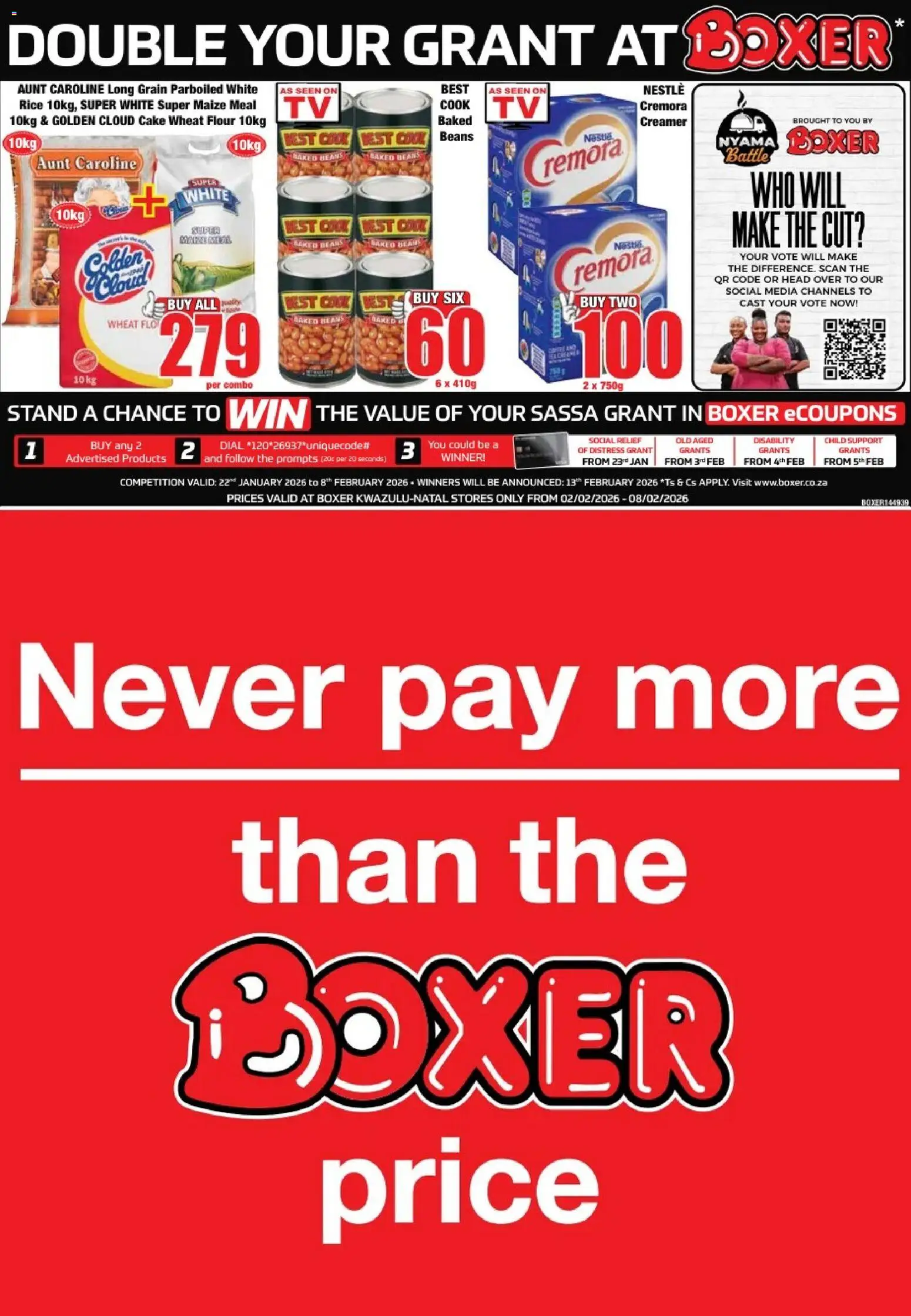 Preview of Boxer flyer valid from 02/02/2026