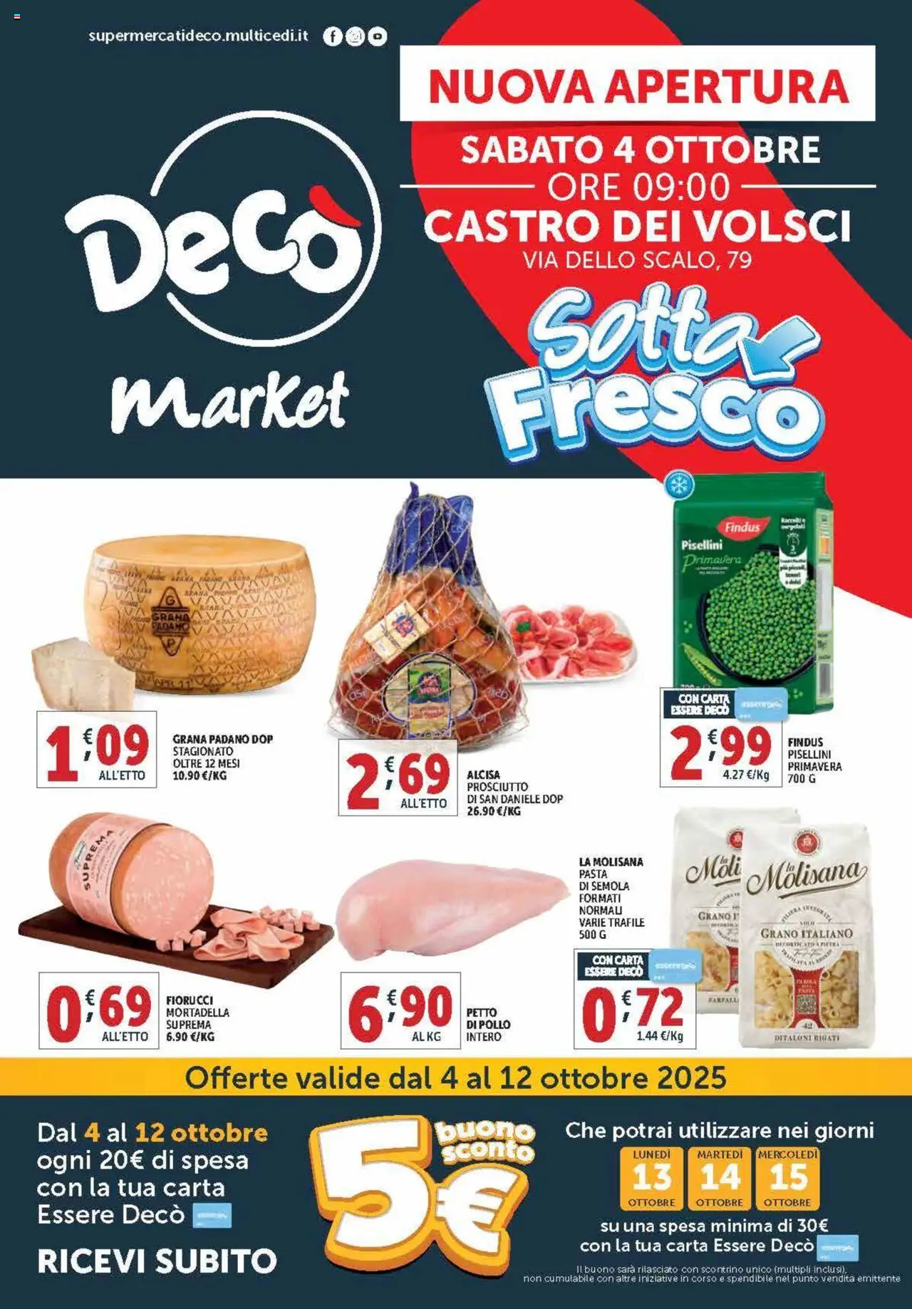 Volantino Decò valido da 04/10/2025 numero di pagina 1
