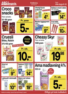Eksempel på tilbudsavis Fredericia fra butik Abc Lavpris gyldig fra 07/01/2026