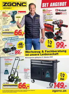 Vorschau der Angebote: Zgonc Flugblatt Oktober I 2025 gültig ab 01.10.2025