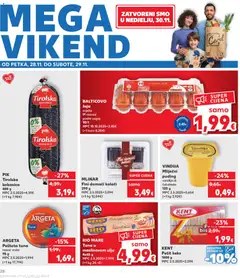 Pregled letka Katalog trgovine Kaufland vrijedi od 26.11.2025 | Stranica: 28