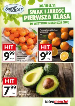 Pogląd gazetki "Świeży Hit" ze sklepu Intermarche ważnej od 30.10.2025