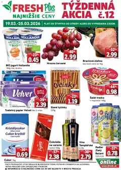 Náhľad Fresh letáku platného od 19.03.2026