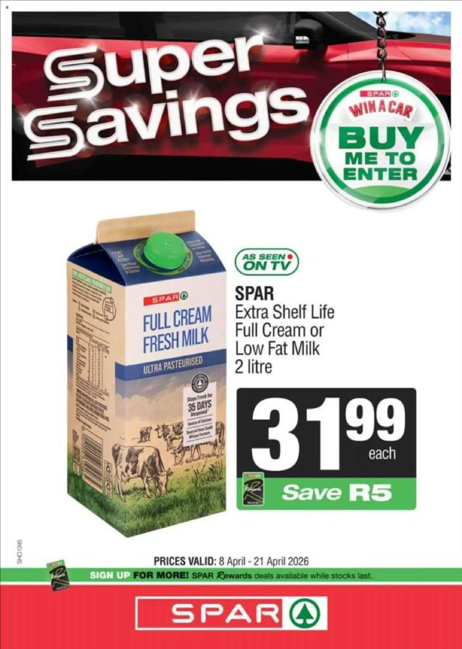 Preview of Superspar flyer valid from 08/04/2026