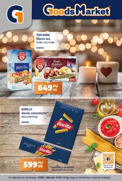 Goods Market - Akciós újság Goods Market megtekintése, amely érvényes 2026.02.05.-től