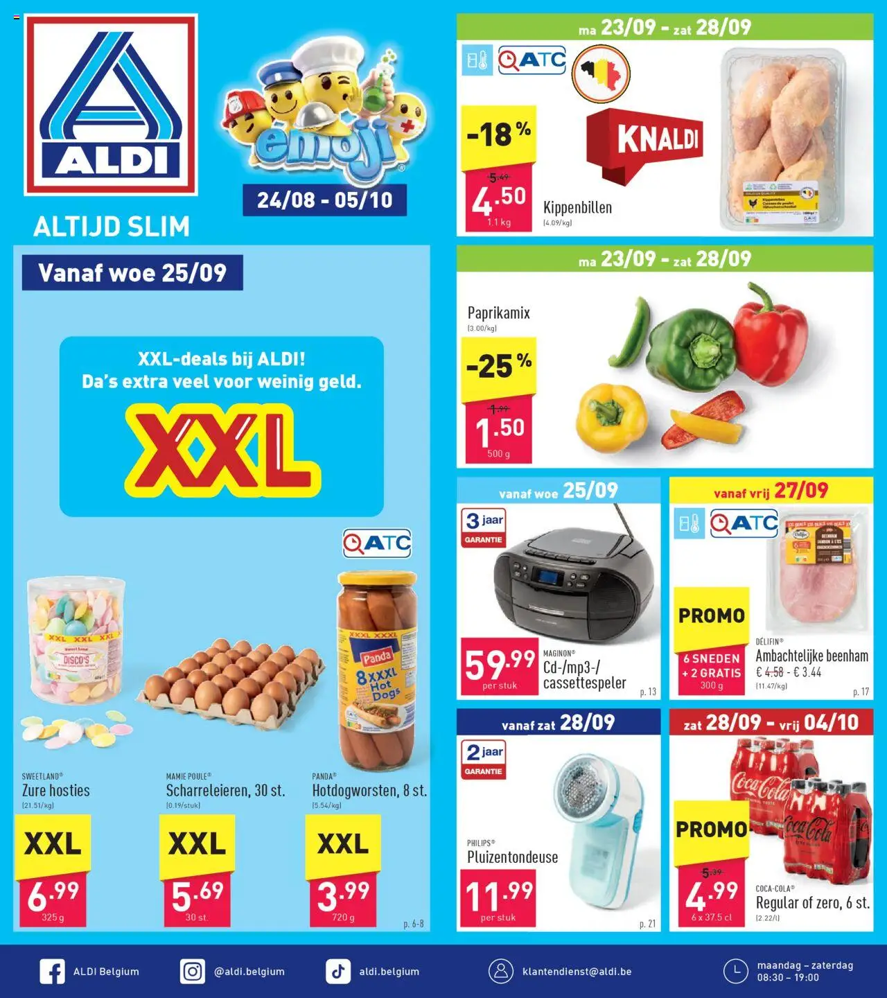 Aldi shop Folder week 39 geldig vanaf 25/09/2024 - Paginanummer 1