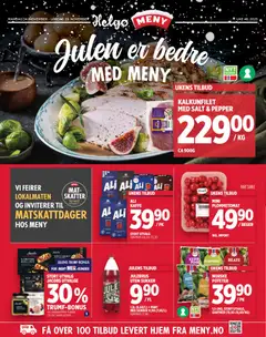 Forhåndsvis Kundeavis Helgø fra butikk Meny gyldig fra 24/11/2025