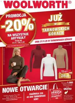 Pogląd gazetki "Już w Tarnowskie Gory" ze sklepu Woolworth ważnej od 27.11.2025