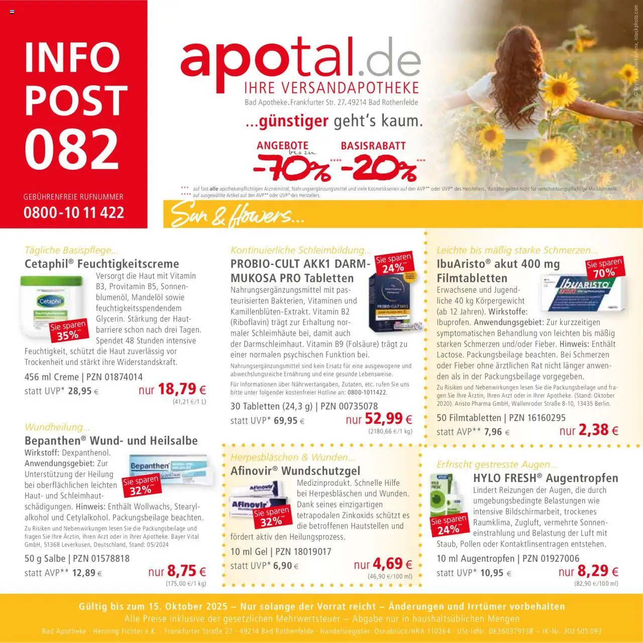 Apotal Prospekt (vom 26.08.2025 - 15.10.2025)