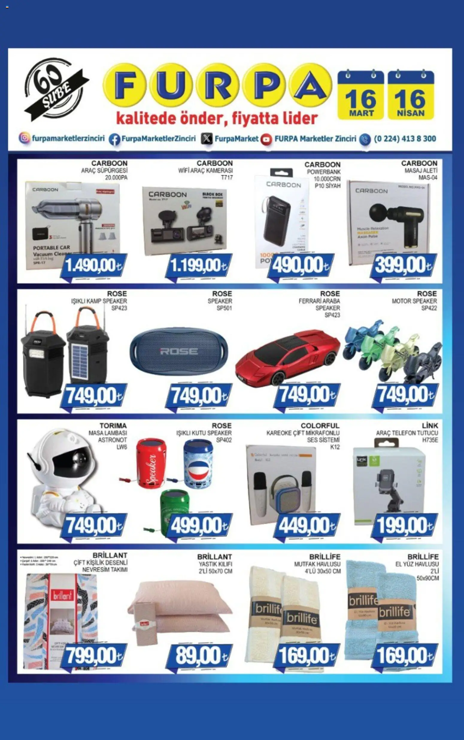 Furpa Furpa İndirim 16.03.2026 - Broşürünün önizlemesi