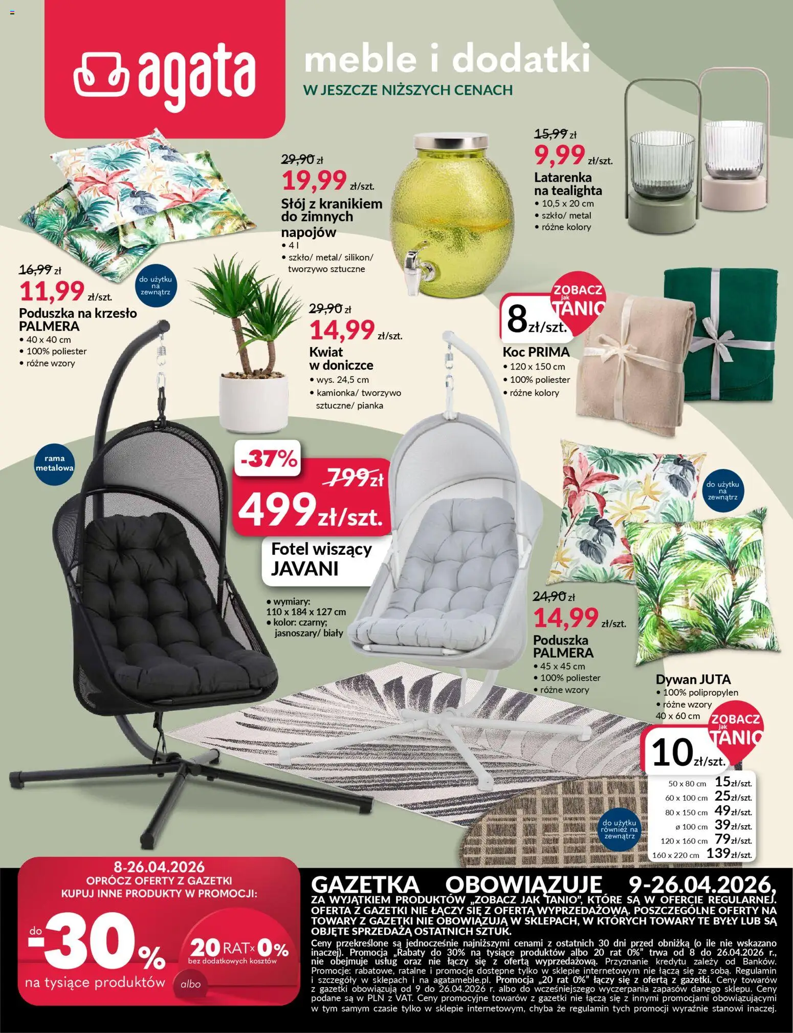 Pogląd gazetki "Salony Agata gazetka" ze sklepu Salony Agata ważnej od 09.04.2026