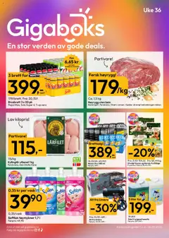 Forhåndsvis Kundeavis fra butikk Gigaboks gyldig fra 01/09/2025