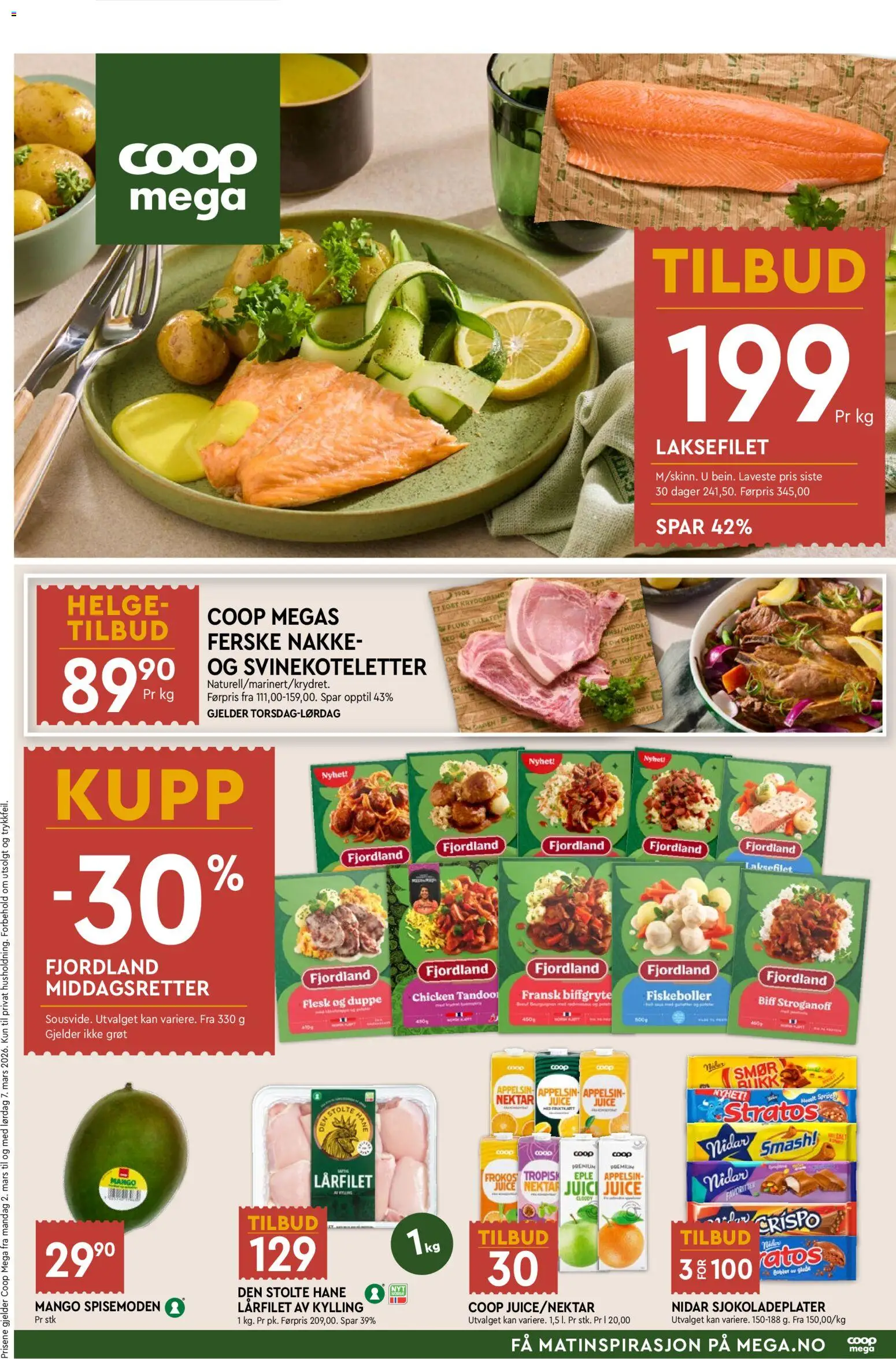 Forhåndsvis Coop Mega kundeavis fra butikk Coop Mega gyldig fra 02/03/2026