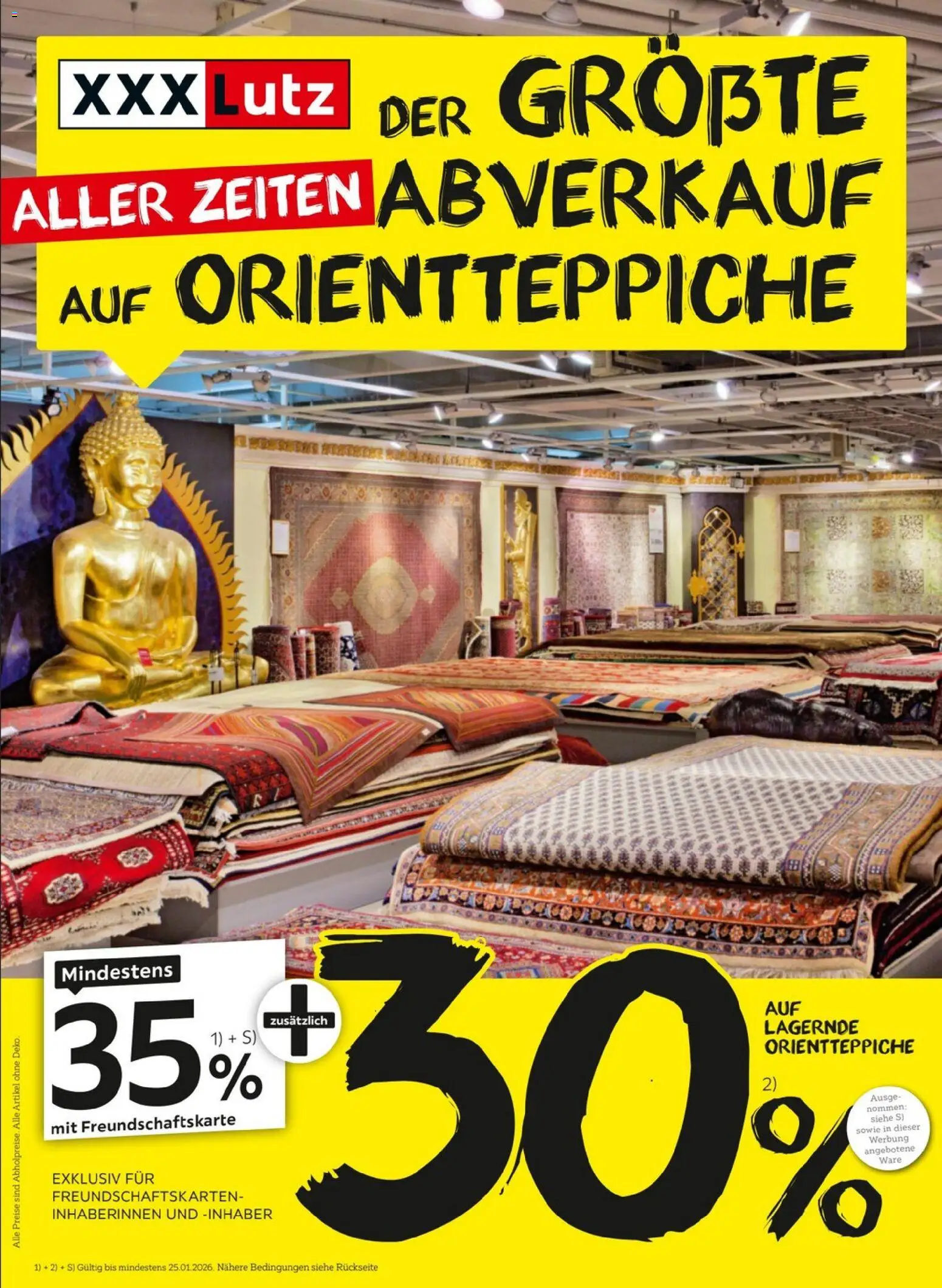 Vorschau von dem Prospekt des Geschäftes XXXL Lutz, gültig ab dem 04.01.2026