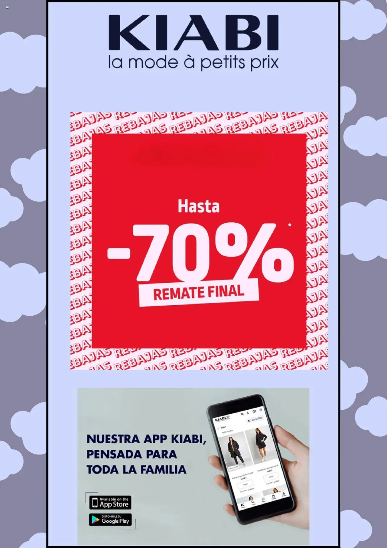 KIABI Folleto > 27/07 - 27/08/2025 > Ofertas