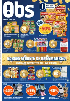 Forhåndsvis Kundeavis fra butikk Coop Obs gyldig fra 26/10/2025
