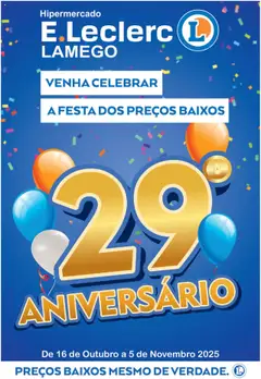 Pré-visualização do folheto da loja E.Leclerc válida a partir de 16/10/2025