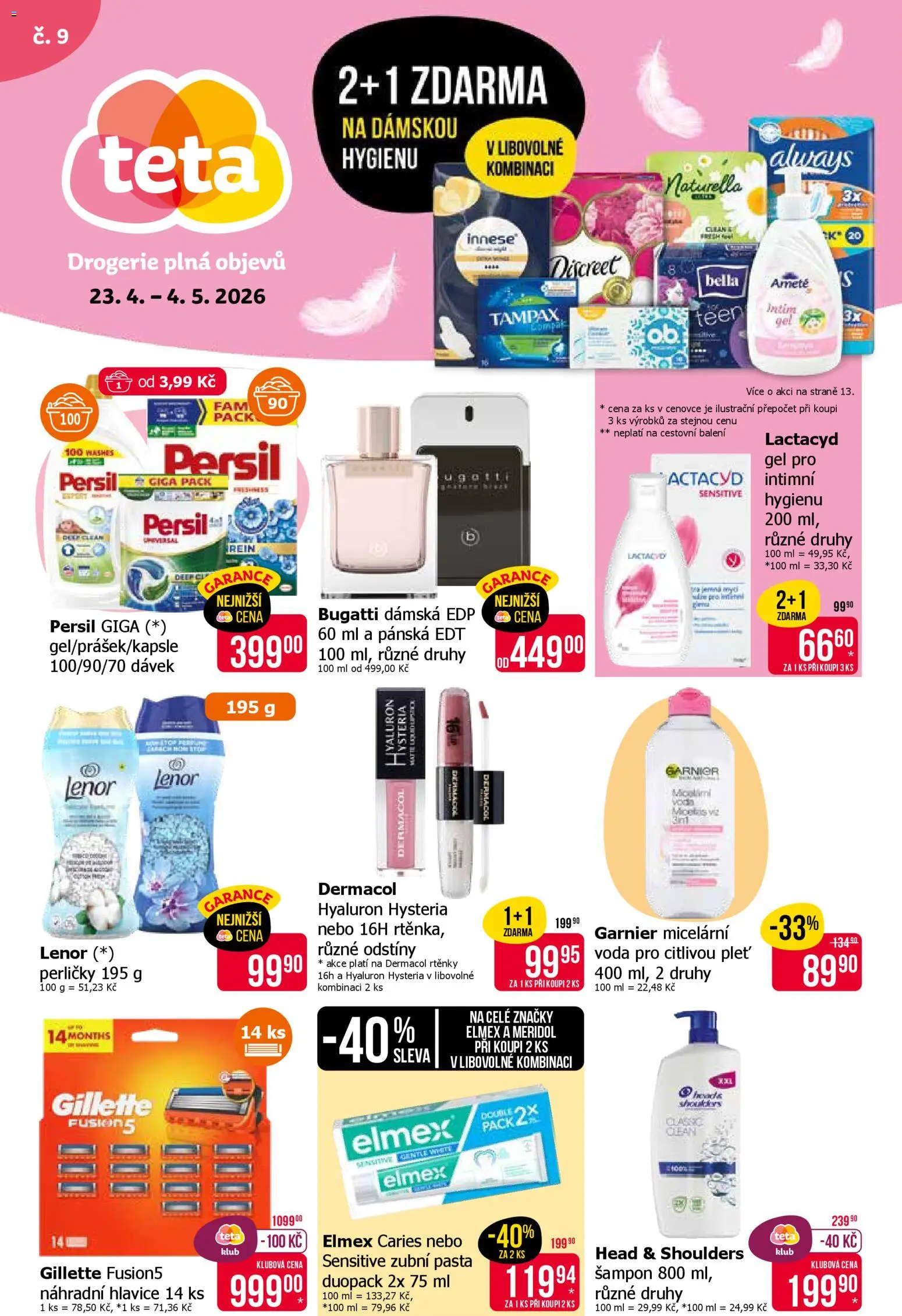 Náhled nabídky: TETA Drogerie TETA Drogerie leták platný od 23.04.2026