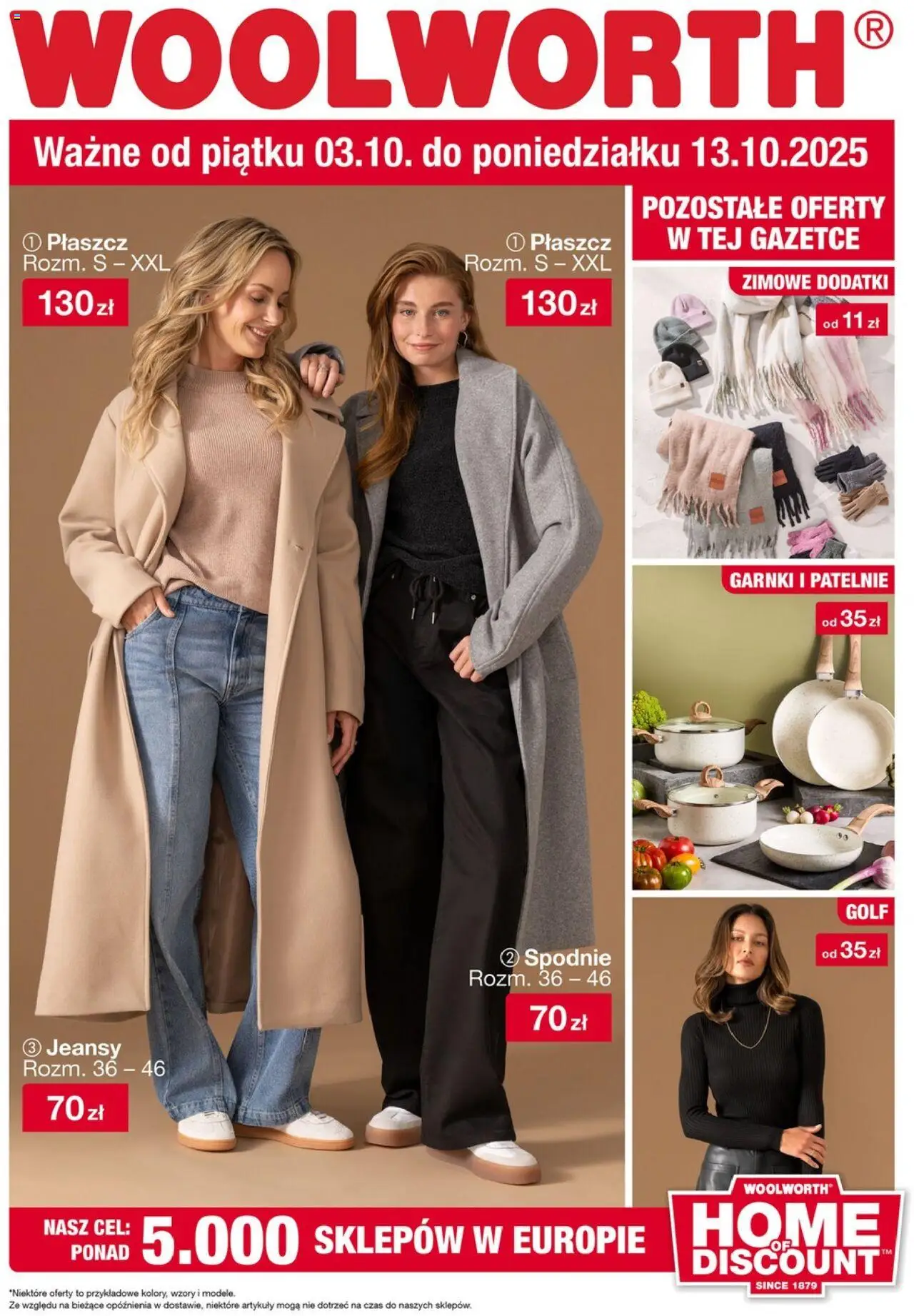 Woolworth Gazetka od 03.10.2025 - Nowa Gazetka - Numer strony 1