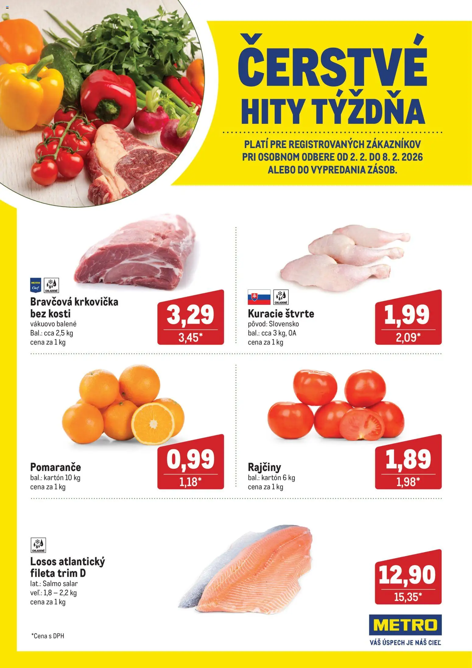 Náhľad Metro letáku platného od 02.02.2026