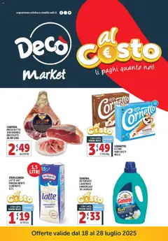 Anteprima dell'opuscolo Volantino Market - Napoli dal negozio Decò valido da 18/07/2025