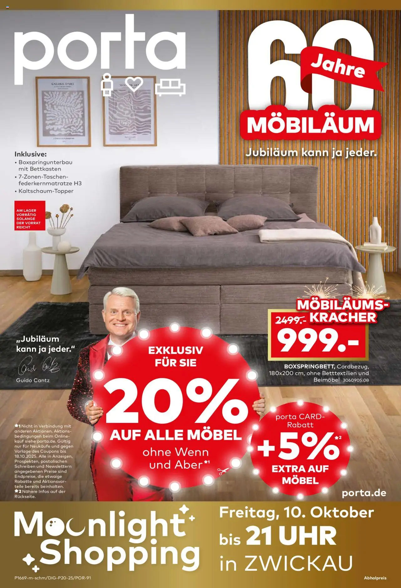 Porta! Möbiläum Zwickau (vom 05.10.2025 - 19.10.2025) - Uhr