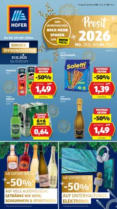 Vorschau der Angebote: Hofer Flugblatt gültig ab 22.12.2025