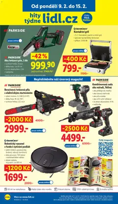 Náhled nabídky: Lidl Leták - Hity týdne platný od 09.02.2026