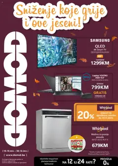 Pregled letka Katalog trgovine Domod vrijedi od 2025.10.10