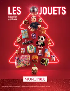 Prévisualisation de Guide jouets du magasin Monoprix formulaire valide 20/10/2025