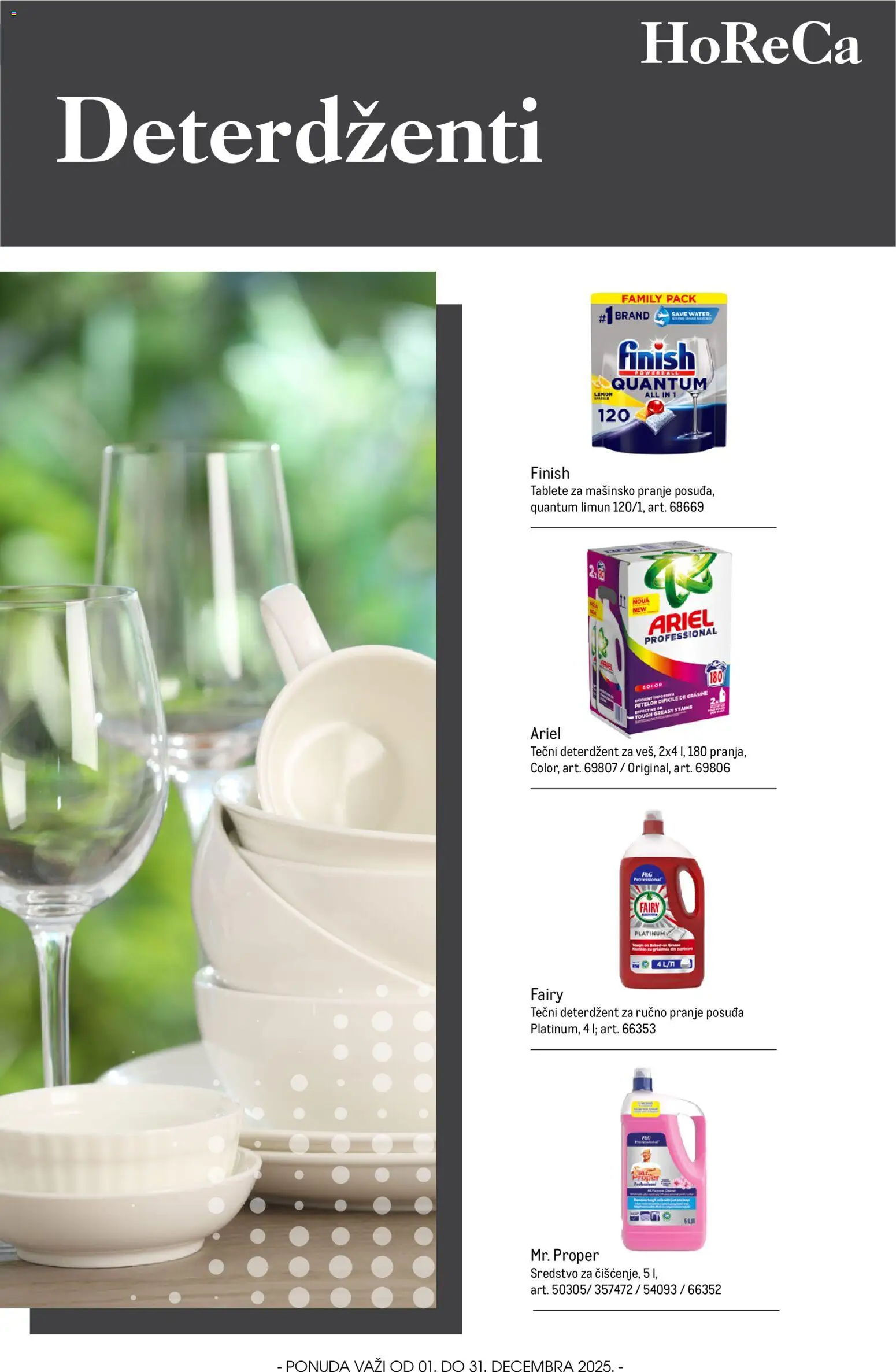 Pregled Metro kataloga - važi od 01.12.2025