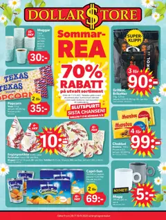 Förhandsgranska reklamblad Aktuella reklamblad Dollar Store från butik Dollar Store gäller från 28/07/2025