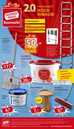 Vorschau von dem Prospekt des Geschäftes Sonderpreis Baumarkt, gültig ab dem 15.11.2025 | Seite: 20