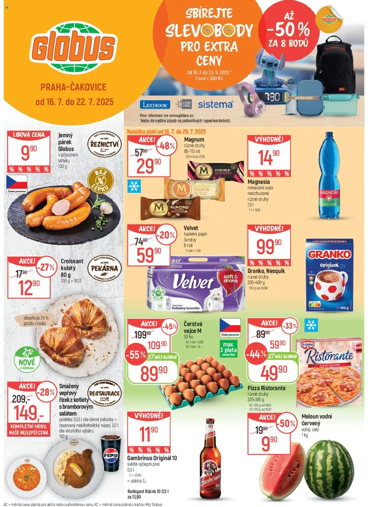  Globus leták od 16.07.2025 >> Akční nabídka "Leták"