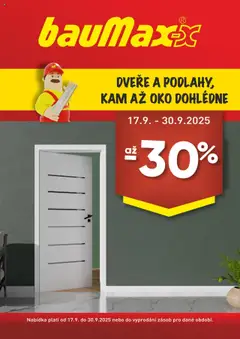 Náhled nabídky: BAUMAX Leták - Dveře a podlahy platný od 17.09.2025