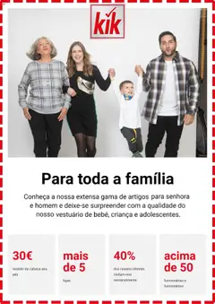 Pré-visualização do folheto da loja KIK válida a partir de 14/09/2025