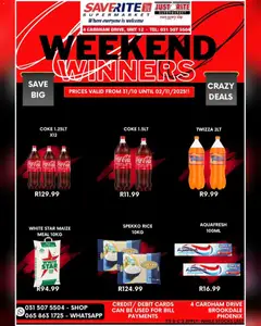 Preview of Saverite flyer valid from 31/10/2025