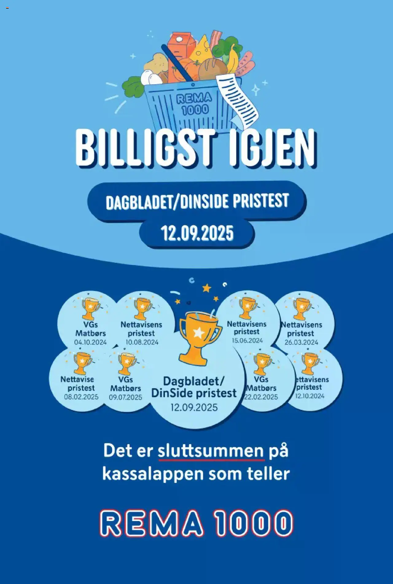 Kundeavis Rema 1000 gyldig fra 15/09/2025 - Sidenummer 1