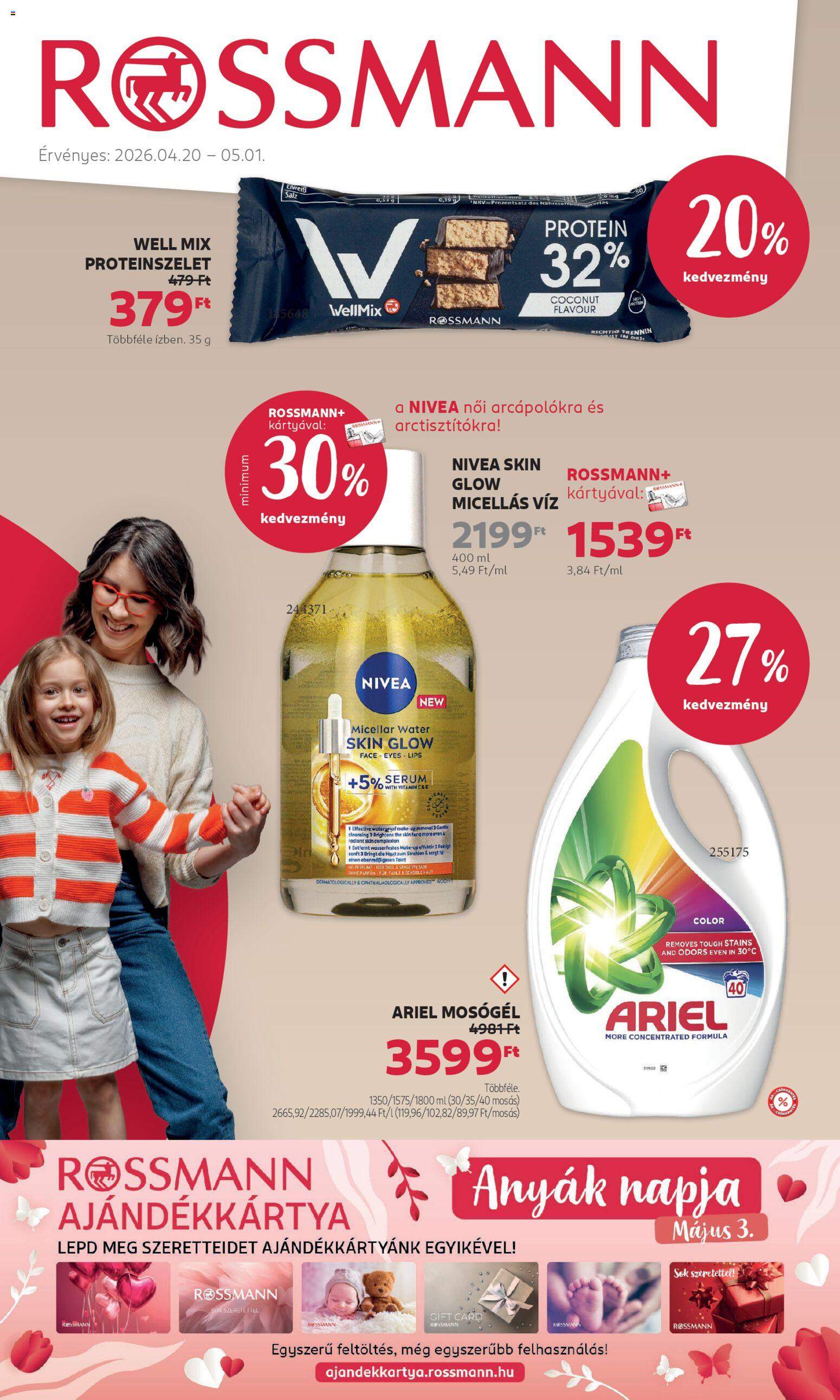 Akciós újság Rossmann 04.20.